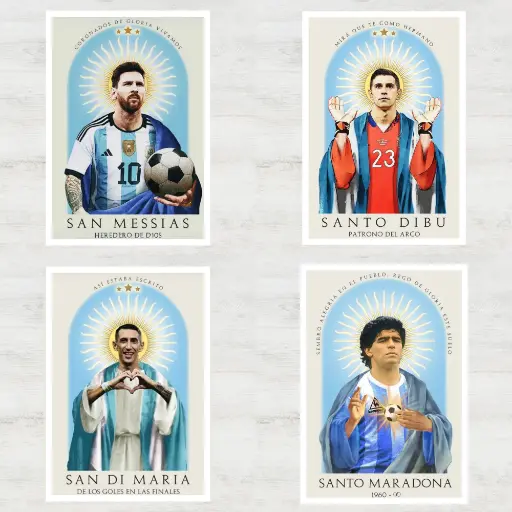 Stickers Santos de la Selección