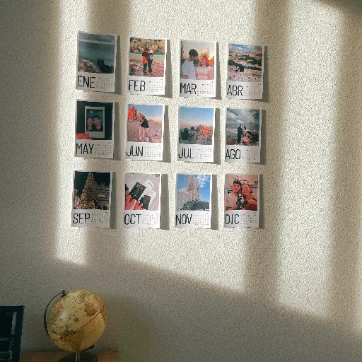 Calendario Polaroid